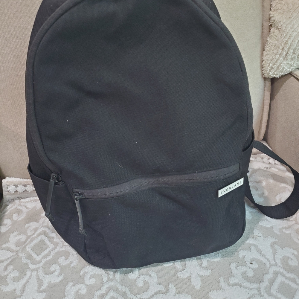 Everlane Black Backpack Sleek Modern Design